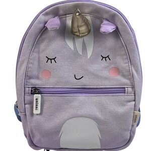 Uninni Unicorn Mini Backpack Purple Lavender Kids Toddler School Bag Cute